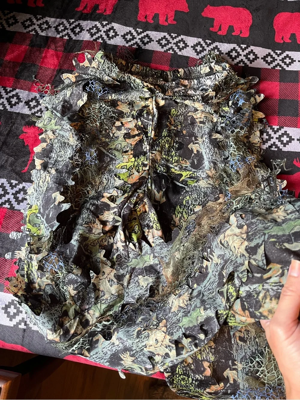 Halloween Ghillie Suit Costume - Kids XL